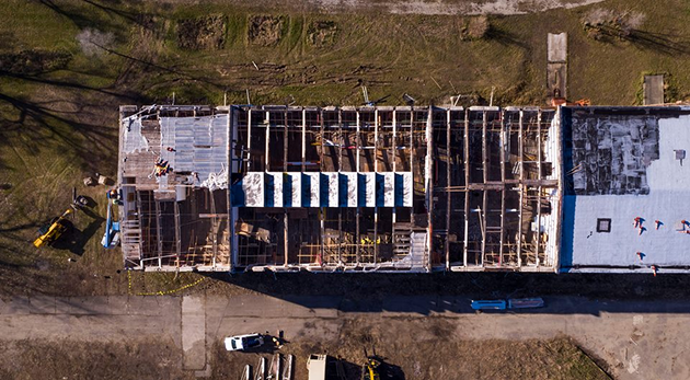roofing at the mill 1